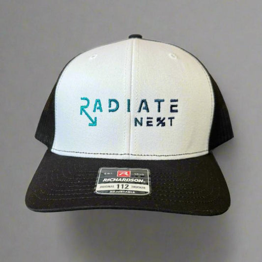 Radiate Next White-Black Richardson 112 Hat