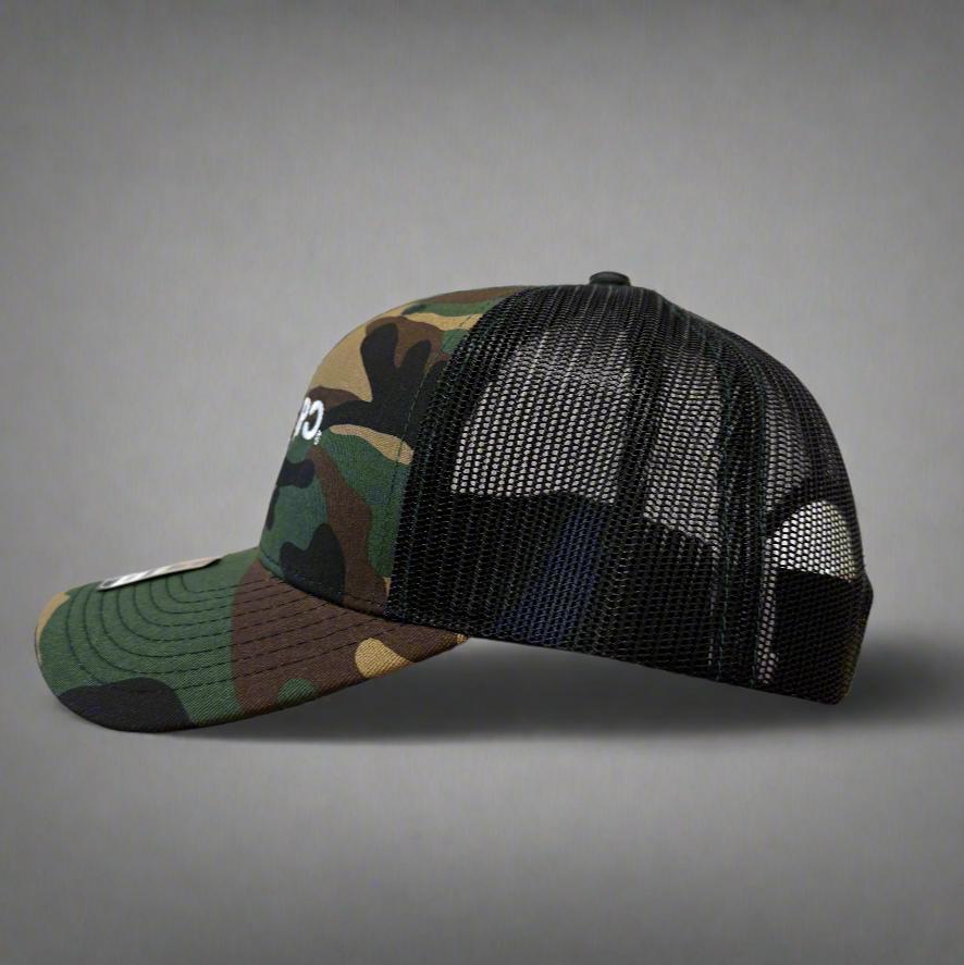 **NEW** Dyna-Gro Seed Camo-Black Richardson 110R-Flex Hat