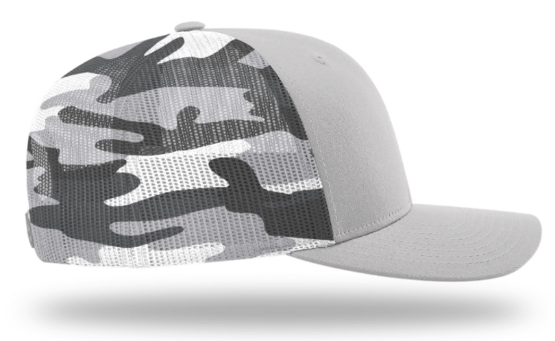 **COMING SOON** Nutrien Ag Solutions Silver-Grey Camo Richardson 112PM Hat