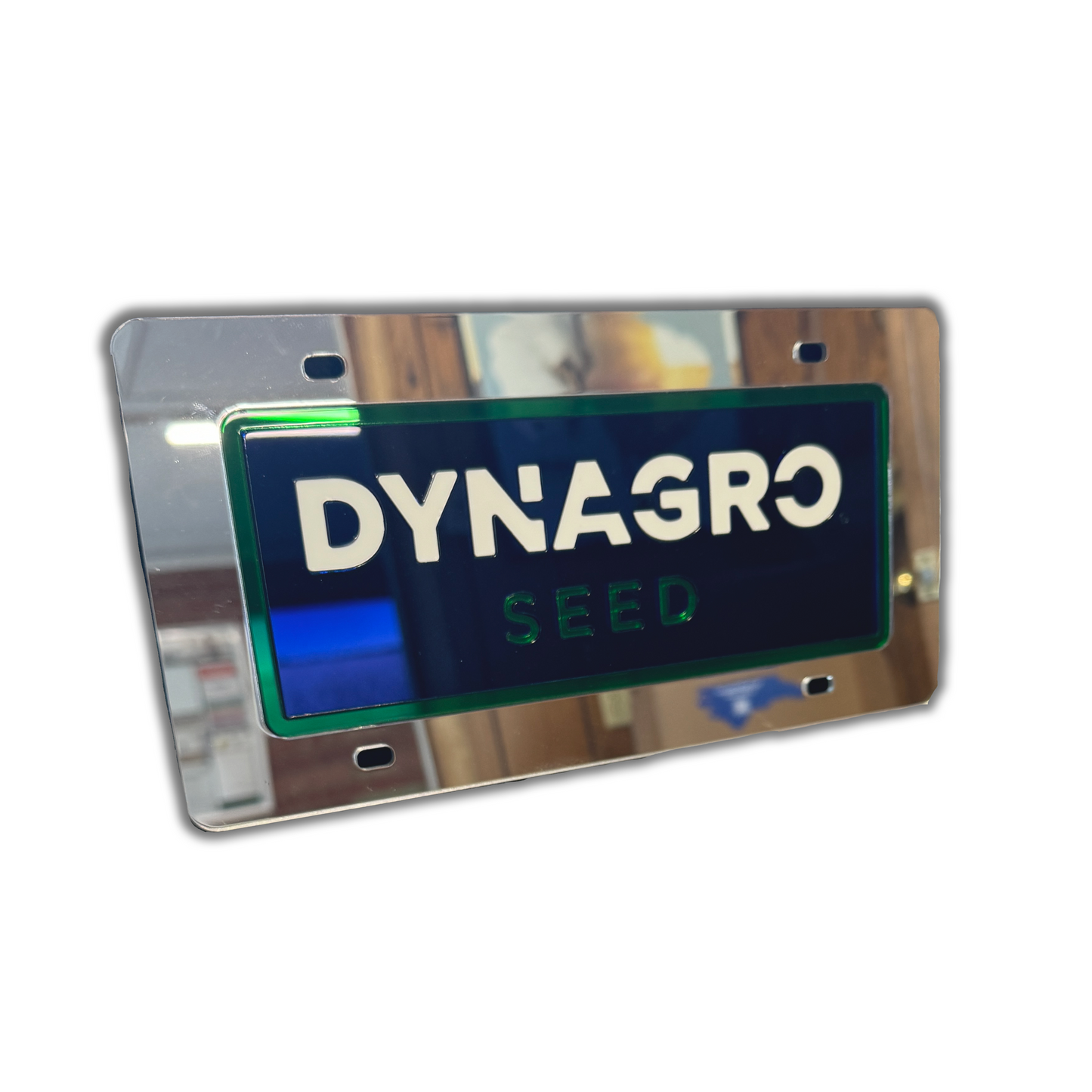 DYNA-GRO Seed License Plate (mirrored border)