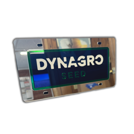 DYNA-GRO Seed License Plate